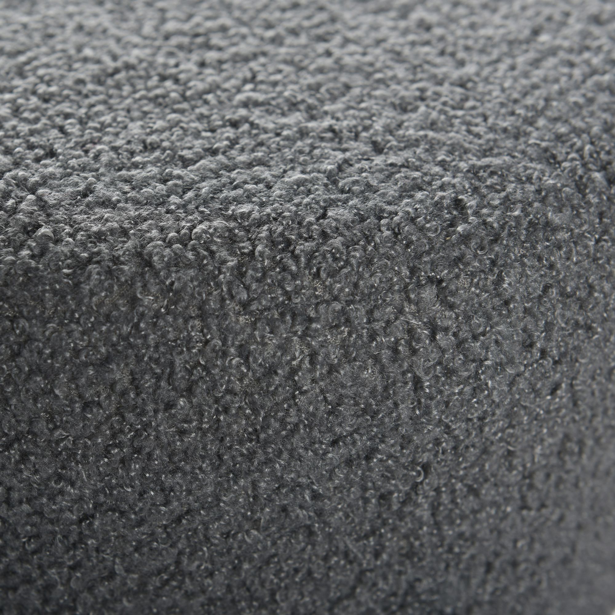 Image 4 Soloist 29" Slate Gray Fabric and Black Bar Stool more views