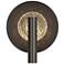 Solstice 10.6" High Oil Rubbed Bronze Sconce With Clear Glass Shade