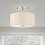 1_Solstice 11" Wide Brushed Nickel Ceiling Light