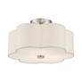 5_Solstice 15" Wide Brushed Nickel Ceiling Light more views