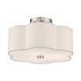 7_Solstice 15" Wide Brushed Nickel Ceiling Light more views
