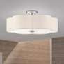1_Solstice 22" Wide Brushed Nickel Ceiling Light