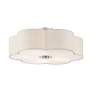 4_Solstice 22" Wide Brushed Nickel Ceiling Light more views