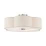 6_Solstice 22" Wide Brushed Nickel Ceiling Light more views