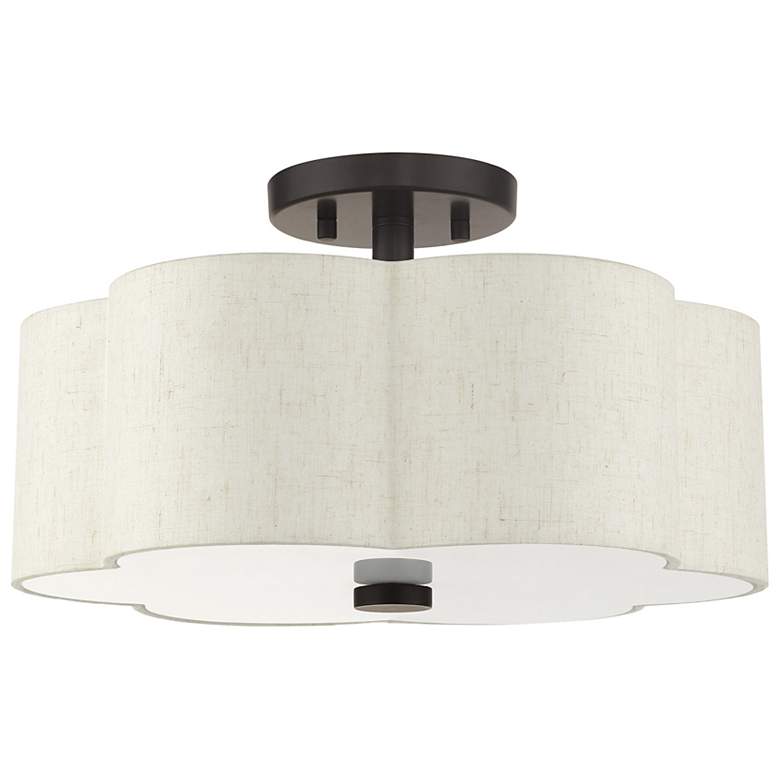 Image 3 Solstice 3 Light English Bronze Semi Flush more views