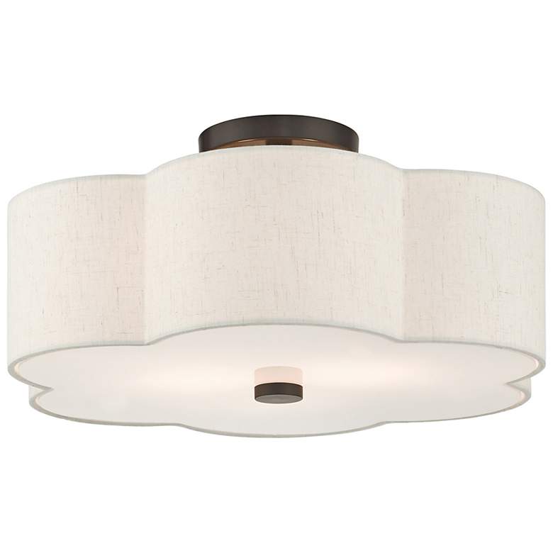 Image 6 Solstice 3 Light English Bronze Semi Flush more views