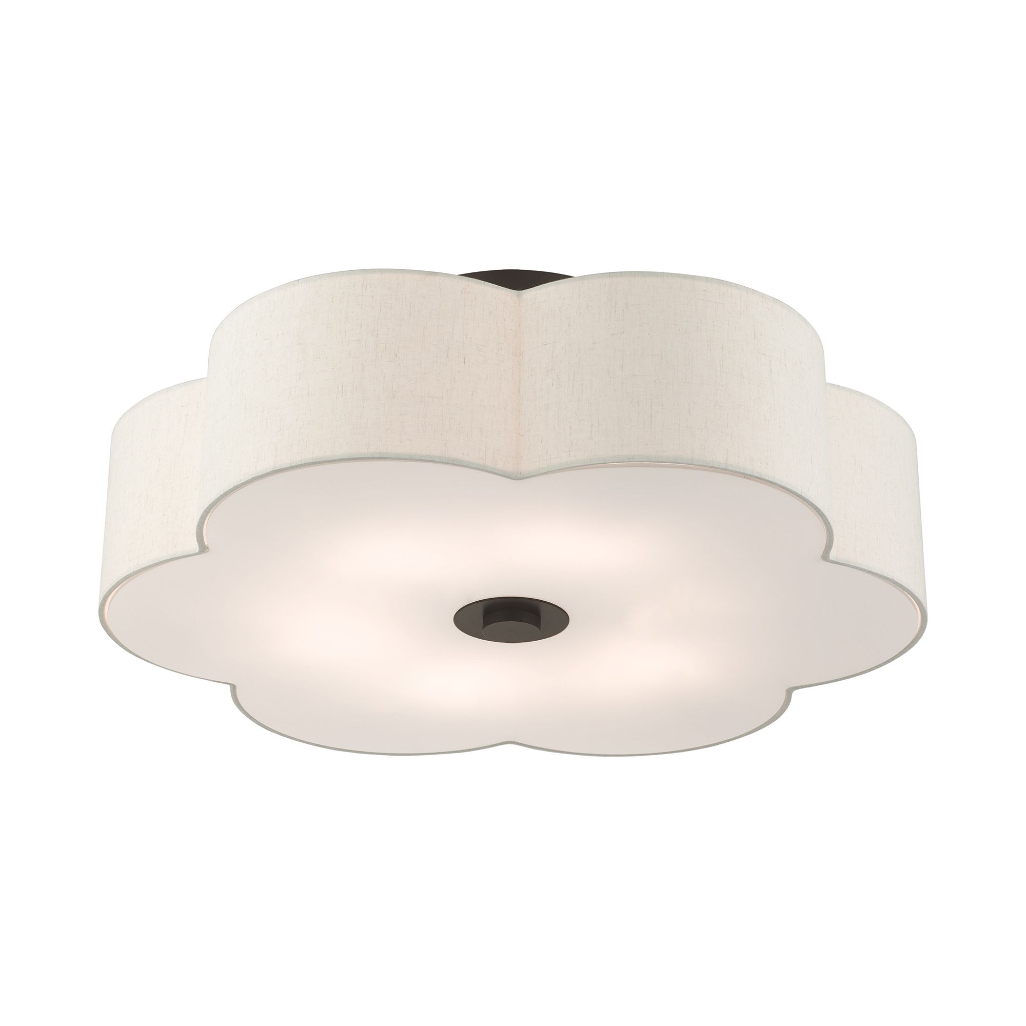 Image 6 Solstice 6-Light English Bronze Semi Flush Ceiling Light more views