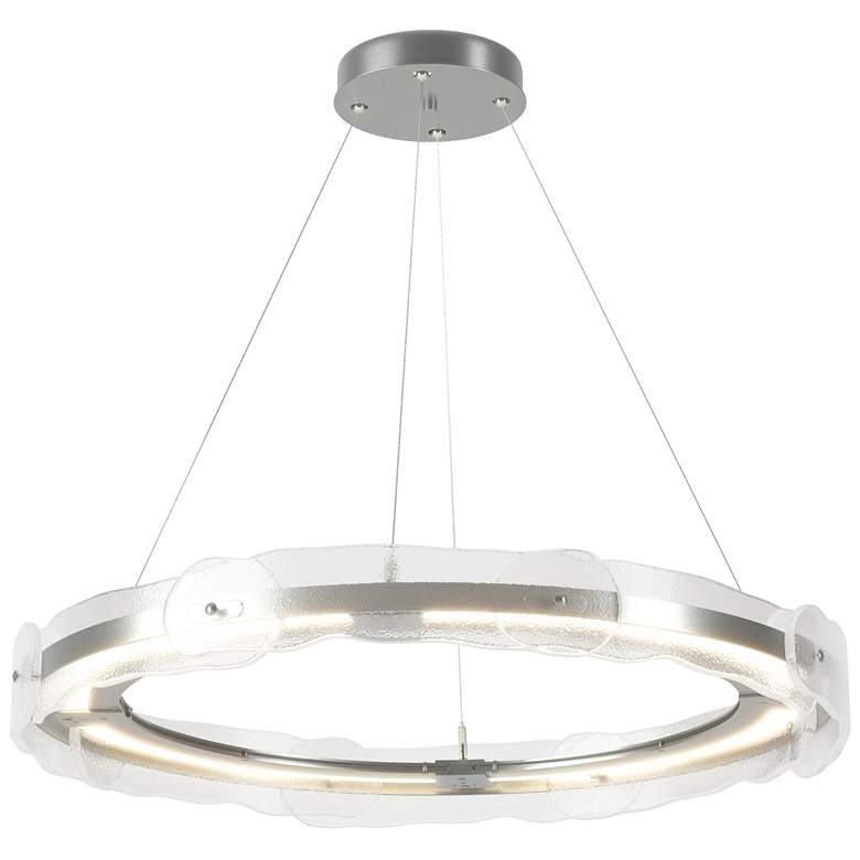 Image 1 Solstice LED Pendant - Platinum - Clear