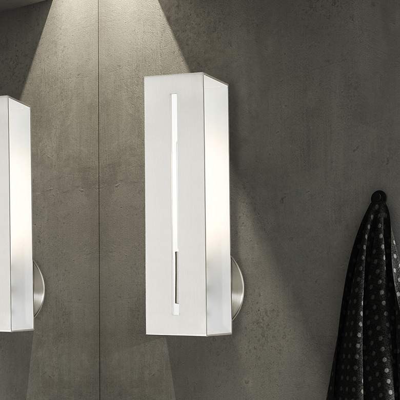 Image 1 Soma 1 Light Brushed Nickel ADA Singe Sconce
