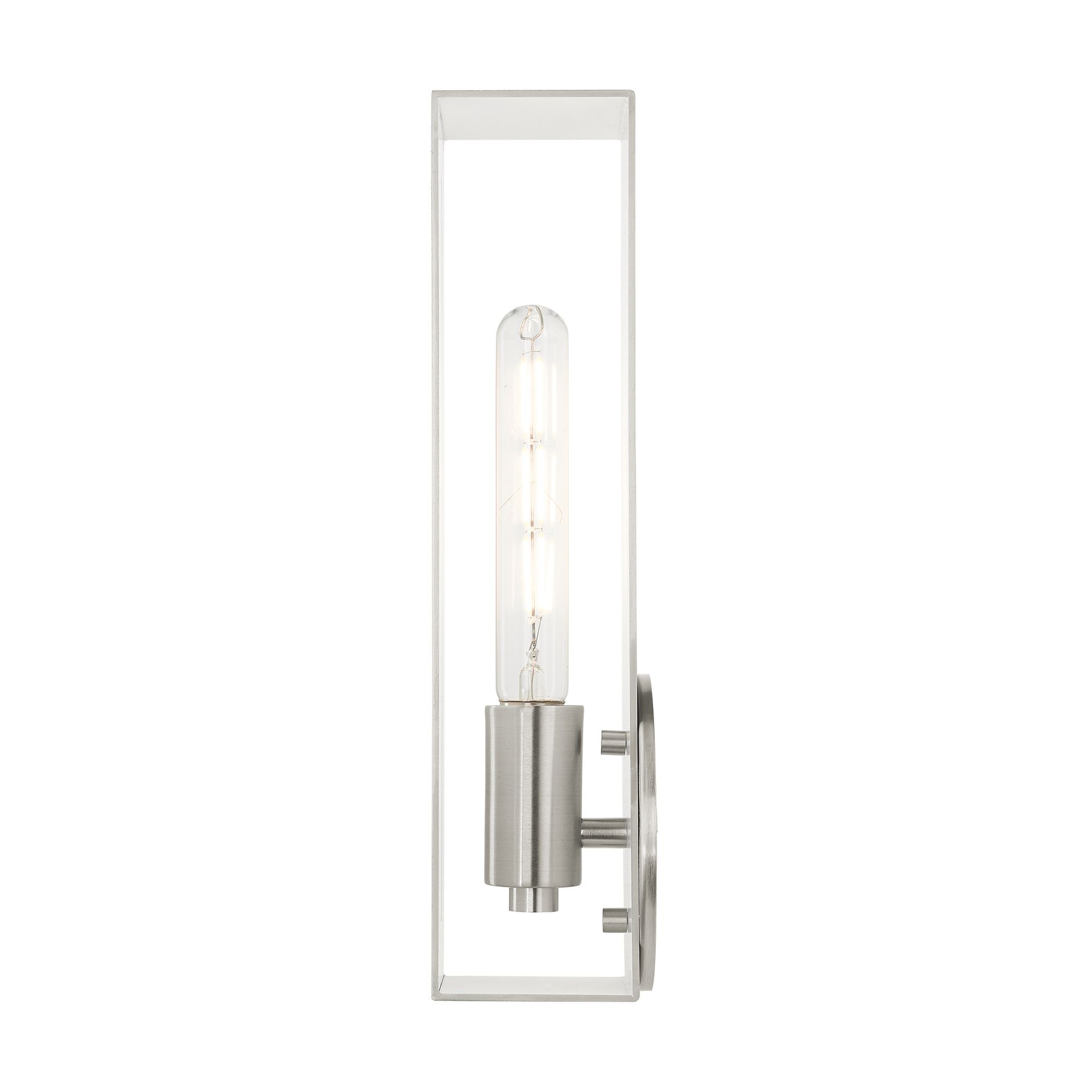 Soma 1 Light Brushed Nickel ADA Singe Sconce