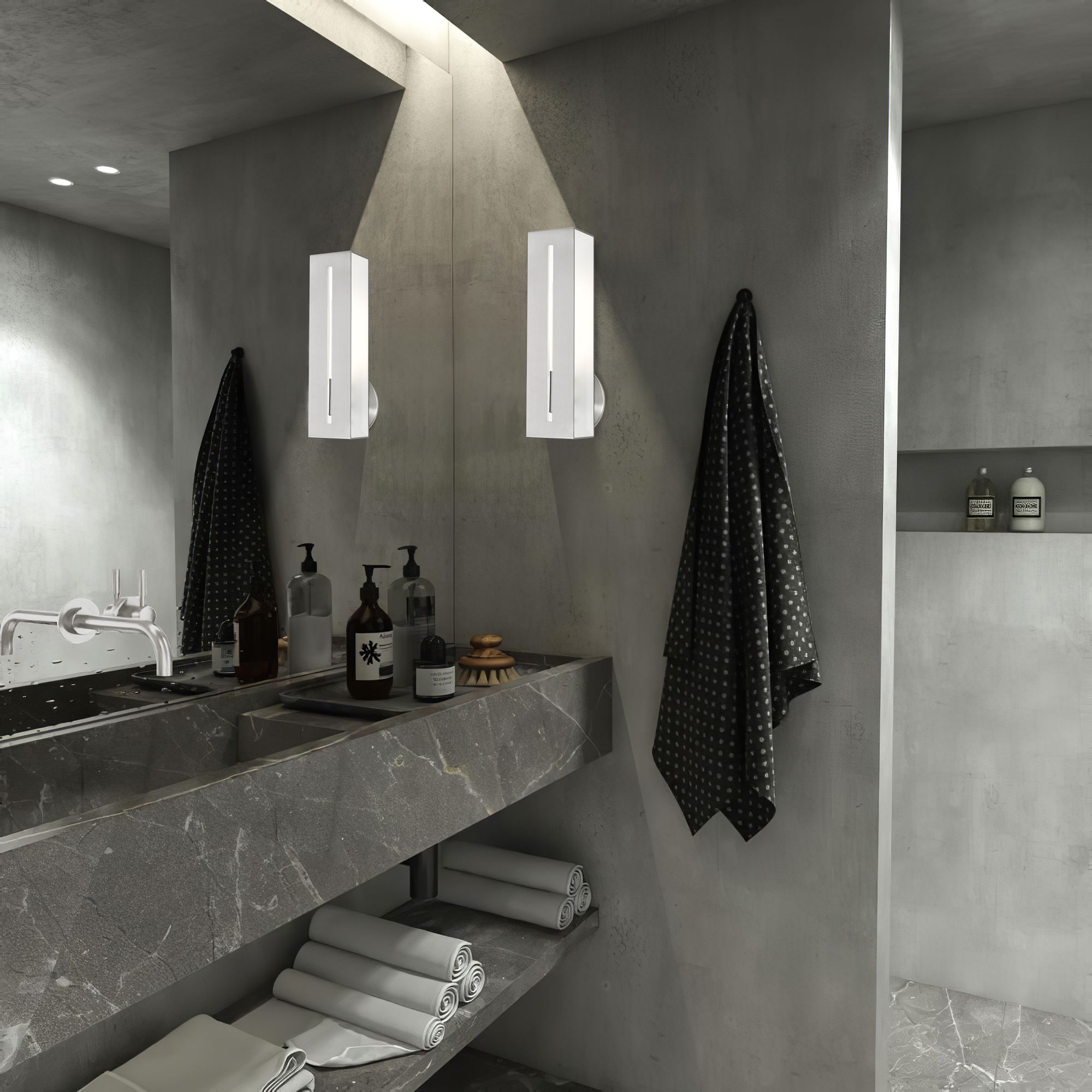 Soma 1 Light Brushed Nickel ADA Singe Sconce