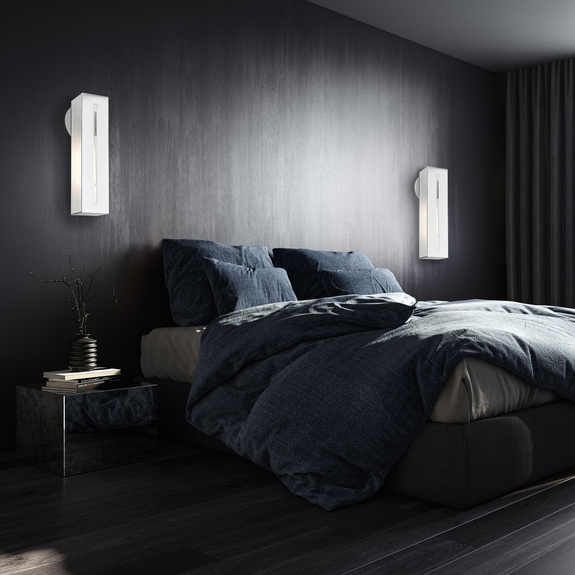 Soma 1 Light Polished Chrome ADA Singe Sconce