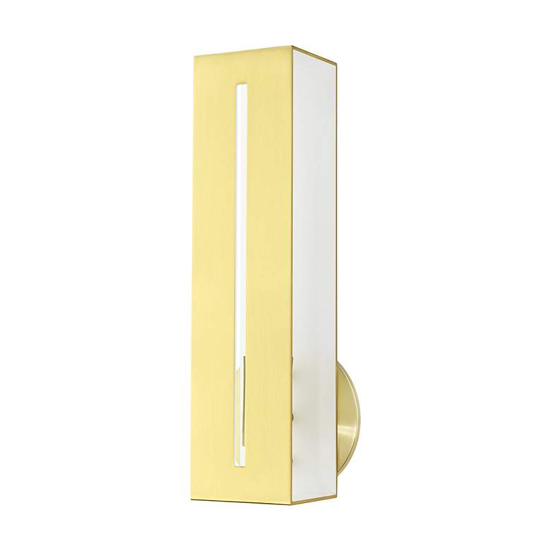 Image 3 Soma 1 Light Satin Brass ADA Singe Sconce more views