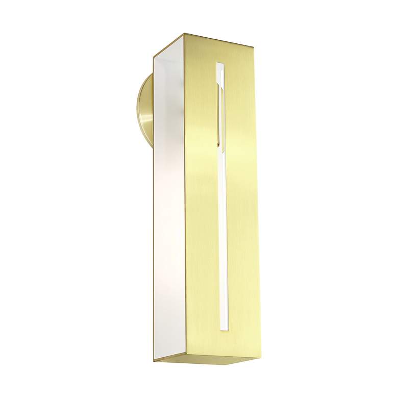 Image 6 Soma 1 Light Satin Brass ADA Singe Sconce more views