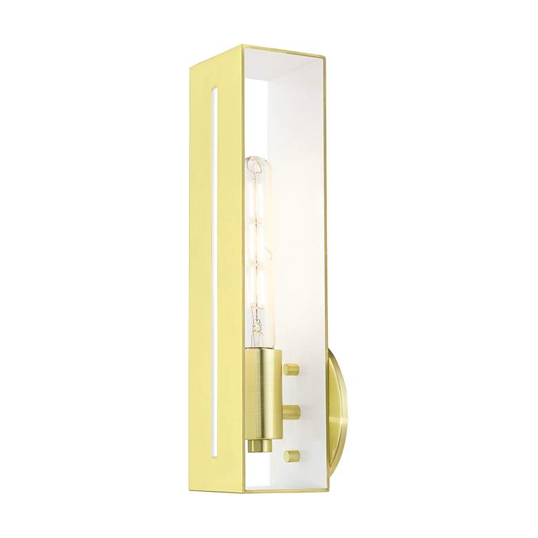 Image 7 Soma 1 Light Satin Brass ADA Singe Sconce more views