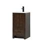 4_Soma 18" Wide Expresso Single Sink Bathroom Vanity more views
