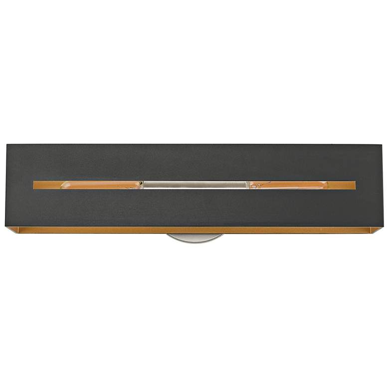 Image 4 Soma 18" Wide Textured Black Vanity Bath Light more views