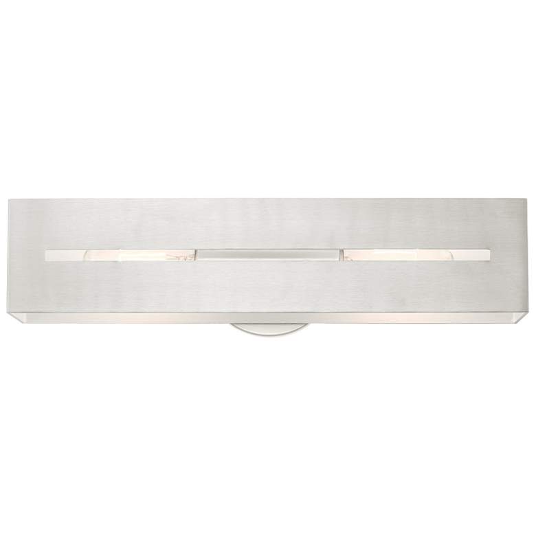 Image 1 Soma 2 Light Brushed Nickel ADA Vanity Sconce