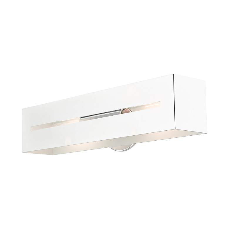 Image 6 Soma 2 Light Polished Chrome ADA Vanity Sconce more views