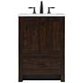 2_Soma 24" Wide Expresso Single Sink Bathroom Vanity