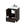 5_Soma 24" Wide Expresso Single Sink Bathroom Vanity more views