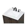6_Soma 24" Wide Expresso Single Sink Bathroom Vanity more views