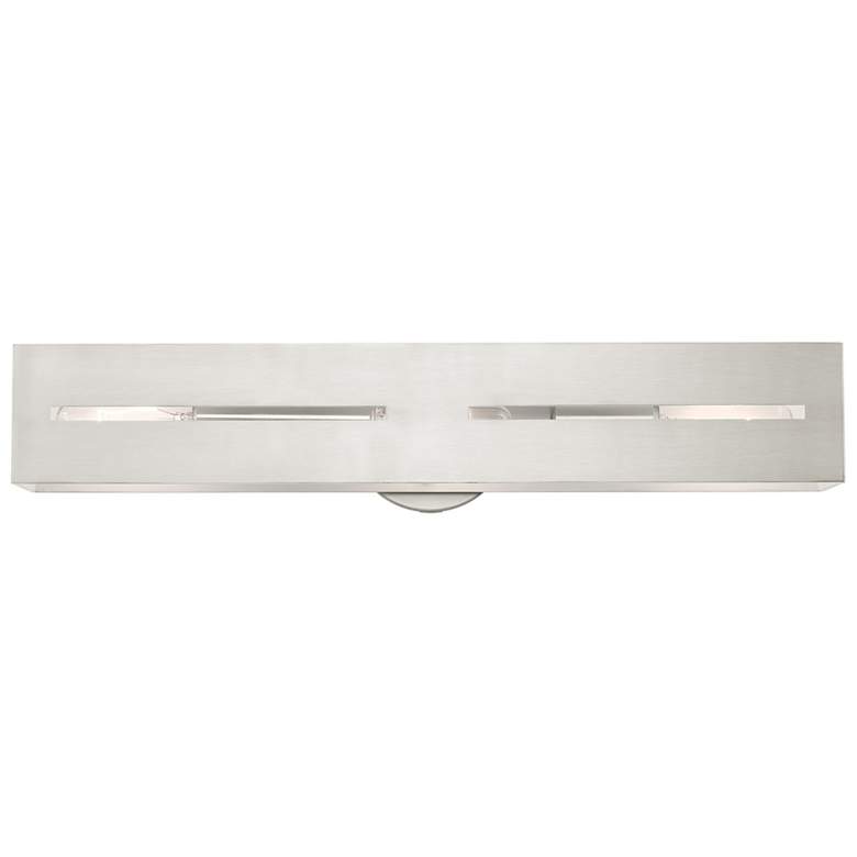 Image 1 Soma 3 Light Brushed Nickel ADA Vanity Sconce