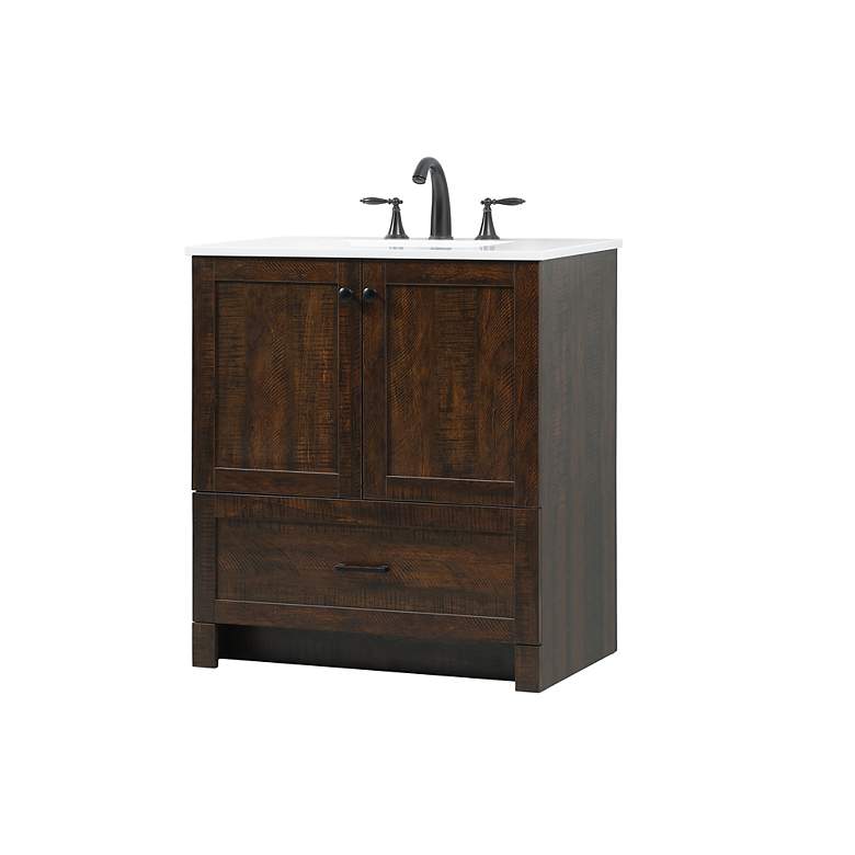 Image 3 Soma 30" Wide Expresso Single Sink Bathroom Vanity more views