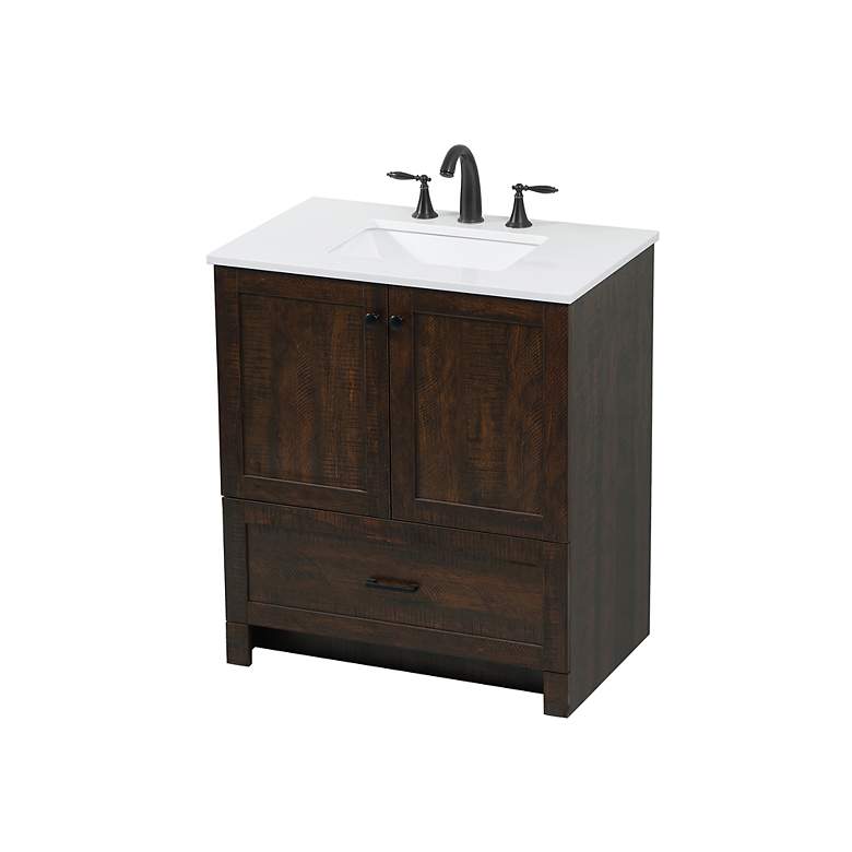 Image 4 Soma 30" Wide Expresso Single Sink Bathroom Vanity more views
