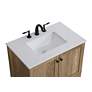 7_Soma 30" Wide White Natural Oak Single Sink Bathroom Vanity more views