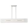 2_Soma 4 Light Brushed Nickel Linear Chandelier