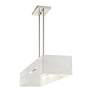 7_Soma 4 Light Brushed Nickel Linear Chandelier more views