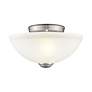 5_Someret 11" Wide Brushed Nickel Ceiling Light more views