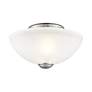 6_Someret 11" Wide Brushed Nickel Ceiling Light more views