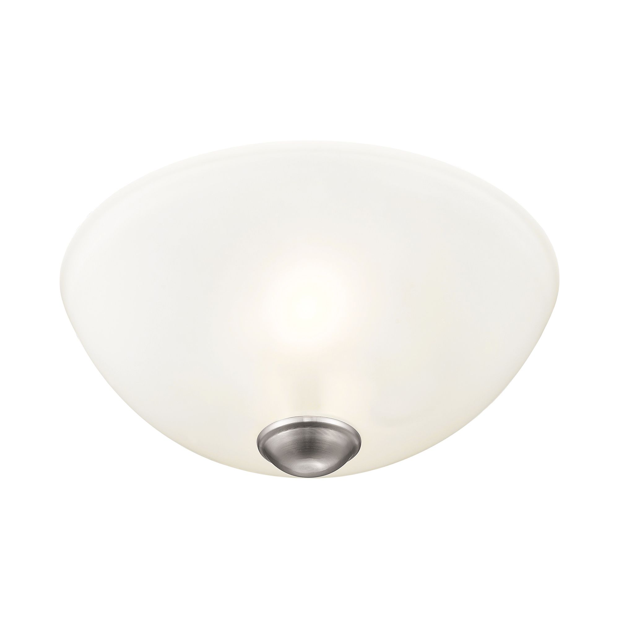 Someret 11" Wide Brushed Nickel Ceiling Light in scene