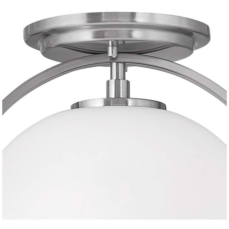 Image 4 Somerset 11 1/2"W Nickel Ceiling Light by Hinkley Lighting more views