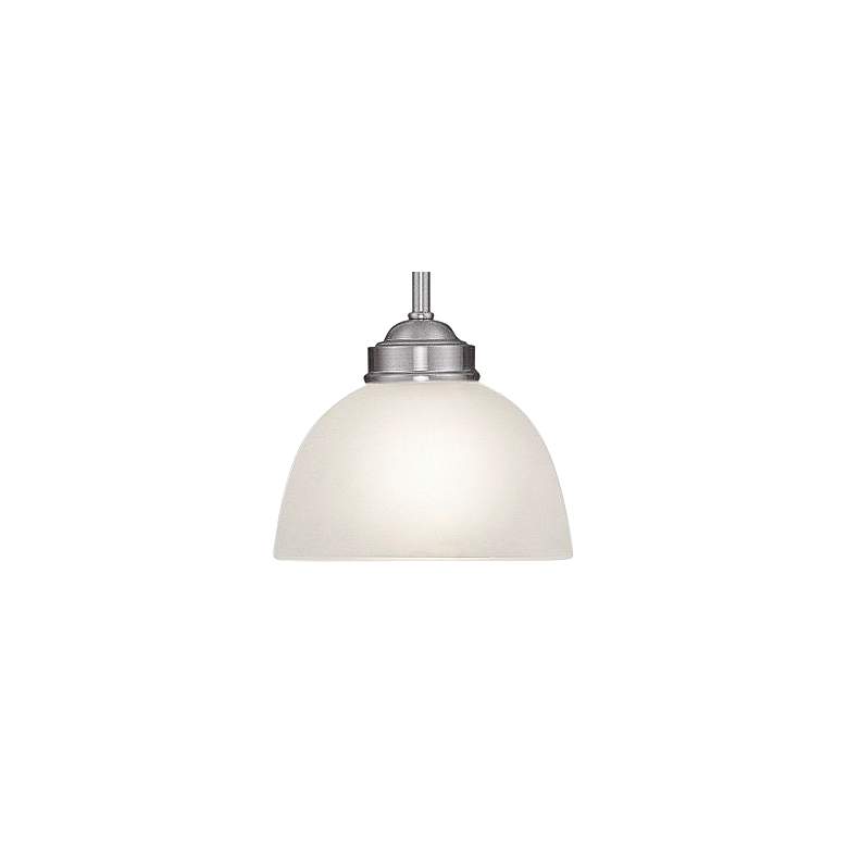 Image 4 Somerset 6 1/2" Wide Brushed Nickel Mini Pendant more views