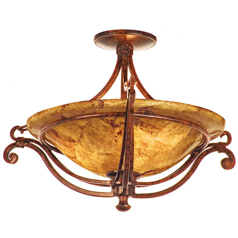 Image 1 Somerset Collection 21 1/2 inch Wide Ceiling Light Fixture
