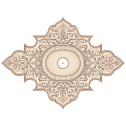 Somerset Giclee 48&quot; Wide Repositionable Ceiling Medallion