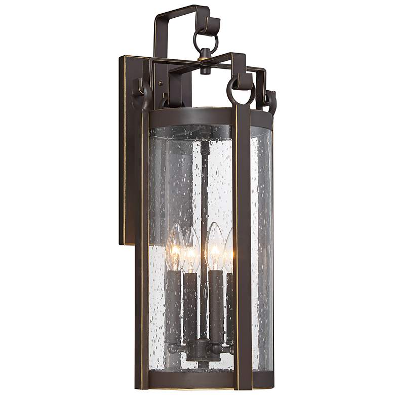 Image 1 Somerset Lane 25" High Dakota Bronze Outdoor Wall Light