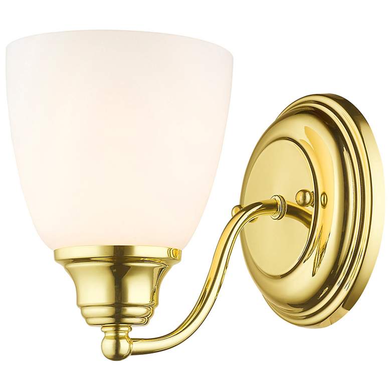 Image 2 Somerville 1 Light Polished Brass Wall Sconce