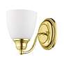 3_Somerville 1 Light Polished Brass Wall Sconce more views