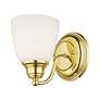 4_Somerville 1 Light Polished Brass Wall Sconce more views