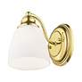 7_Somerville 1 Light Polished Brass Wall Sconce more views