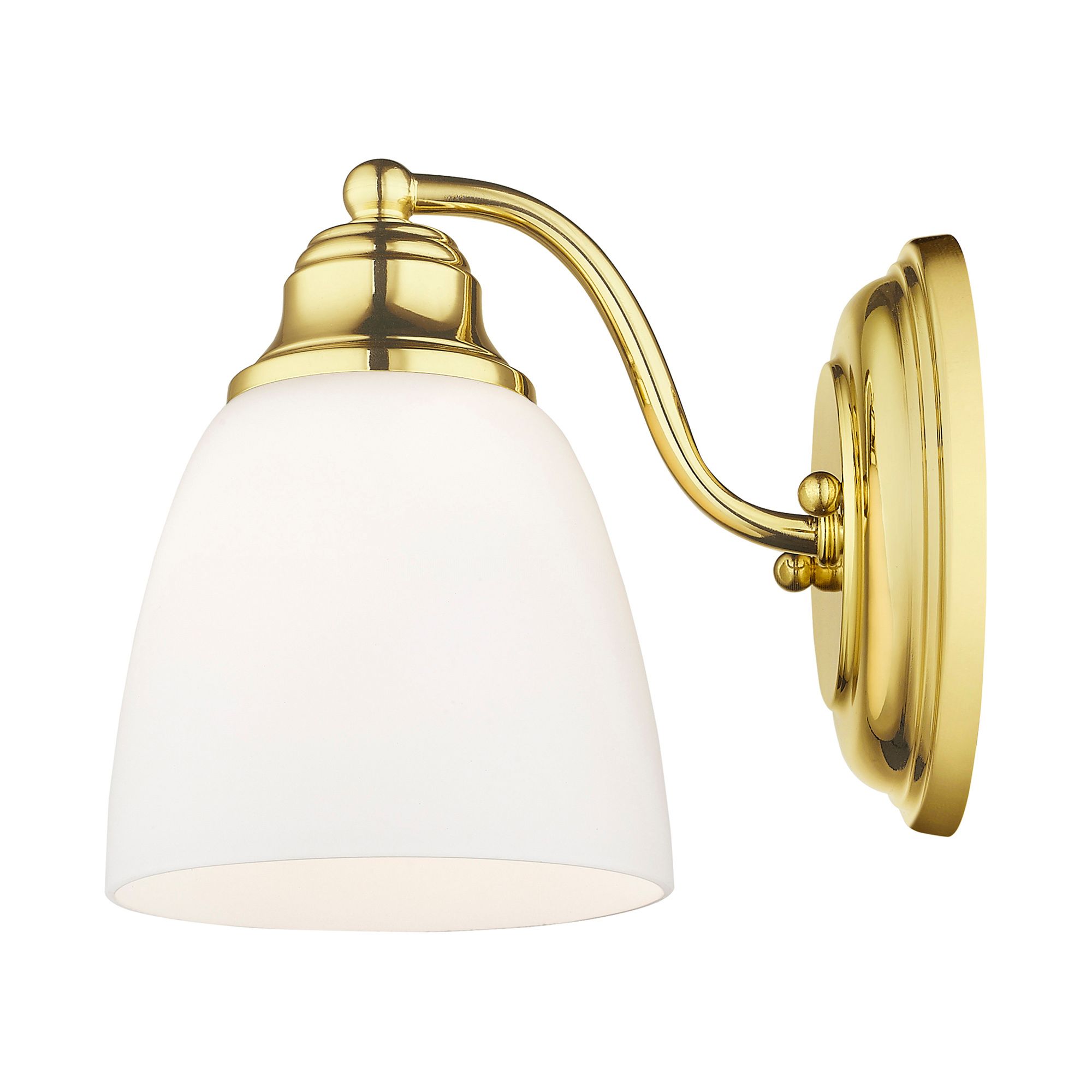Somerville 1 Light Polished Brass Wall Sconce