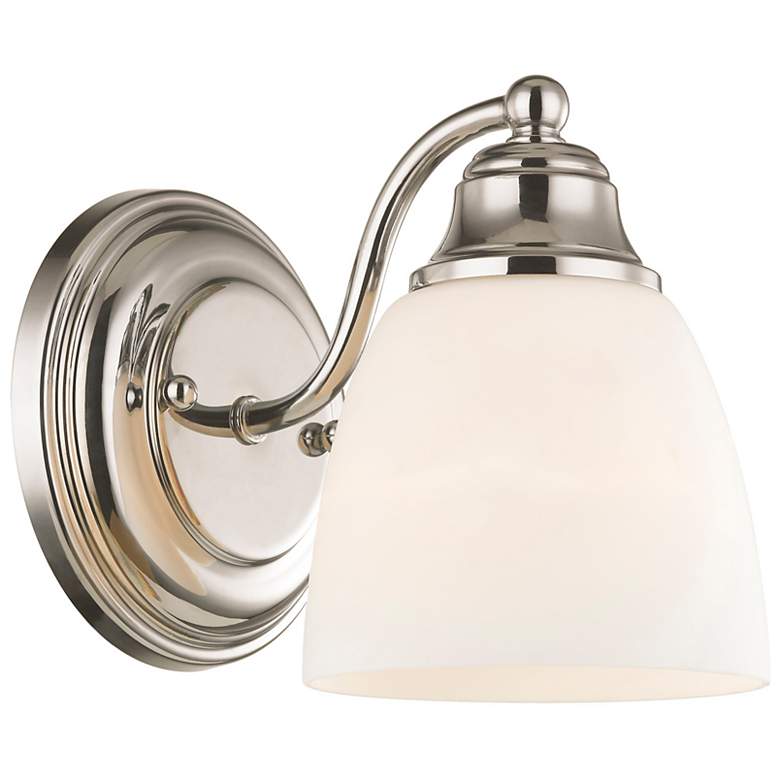 Image 2 Somerville 1 Light Polished Chrome Wall Sconce