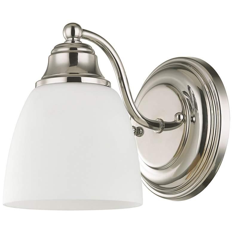Image 3 Somerville 1 Light Polished Chrome Wall Sconce more views