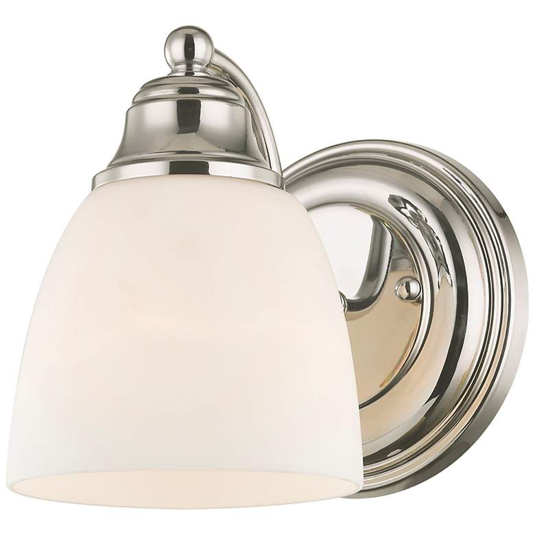 Image 4 Somerville 1 Light Polished Chrome Wall Sconce more views