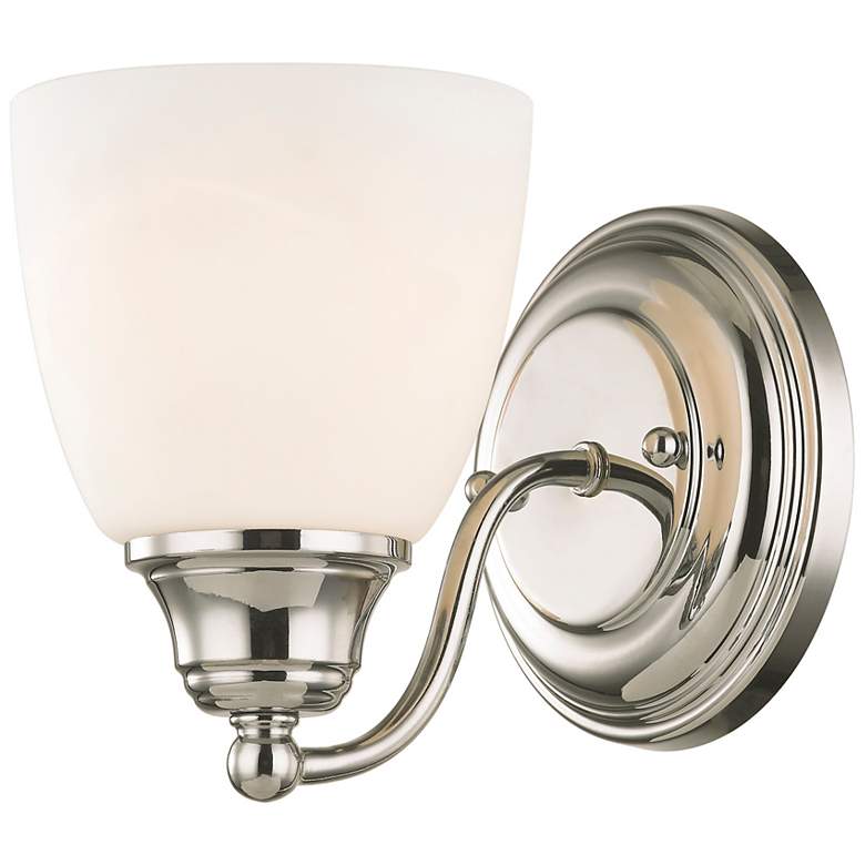 Image 5 Somerville 1 Light Polished Chrome Wall Sconce more views