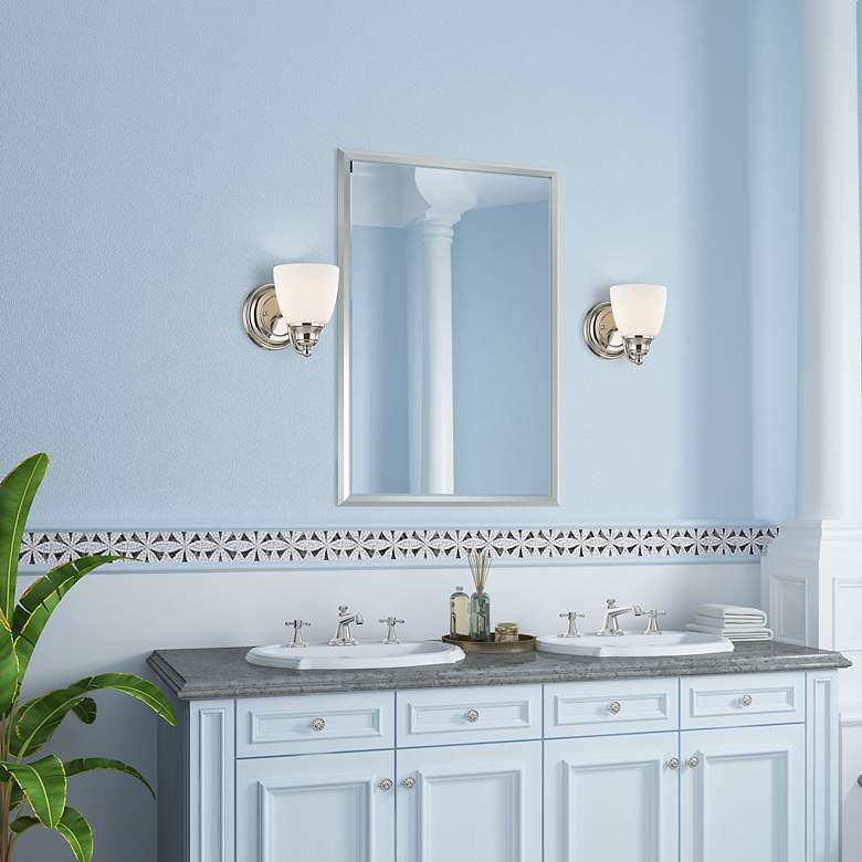 Image 6 Somerville 1 Light Polished Chrome Wall Sconce more views